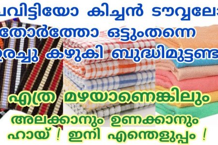 എത്ര അഴുക്ക് പിടിച്ച ചവിട്ടിയും കിച്ചൻ ടവ്വലും ഇനി എളുപ്പത്തിൽ ക്ലീൻ ചെയ്യാം.!! |Cleaning Tips Doormats And KitchenTowel