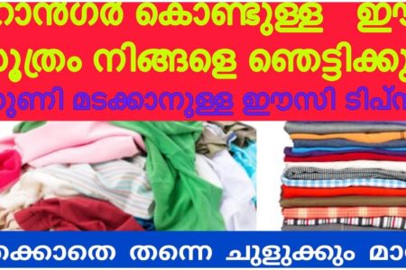 ഇസ്തിരിയിടാതെ തുണിയിലെ ചുളിവ് മാറ്റാം ഇങ്ങനെ; ഏതുതരത്തിലുള്ള വസ്ത്രവും മടക്കാനുള്ള എളുപ്പവഴികളും പരിചയപ്പെടാം.!! | Easy Cloth Folding Tips