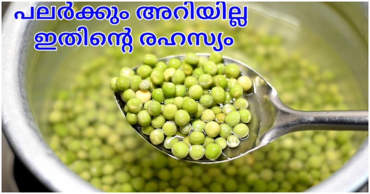 easy green peas curry