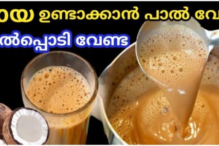 ചായ ഉണ്ടാക്കാൻ പാൽ വേണ്ട പാൽപ്പൊടിയും വേണ്ട ഇങ്ങനെ ചെയ്തു നോക്കൂ.!! | Milktea Without Milkpowder