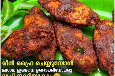 മീൻ പൊരിക്കുമ്പോൾ ഈ ചേരുവകൾ കൂടി ചേർത്ത് മസാല ഉണ്ടാക്കിനോക്കു.!! | Tasty Fish Fry Masala