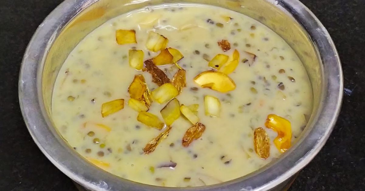 Cherupayar Payasam Onam Special