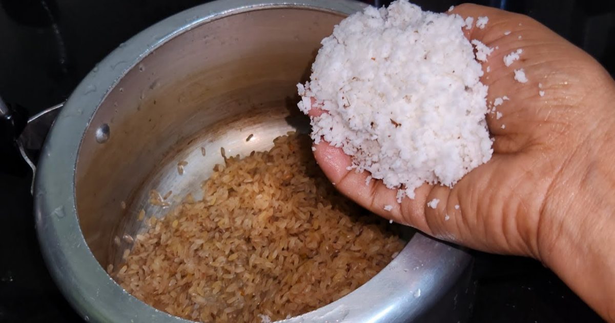 Special Red Rice Porridge Recipe