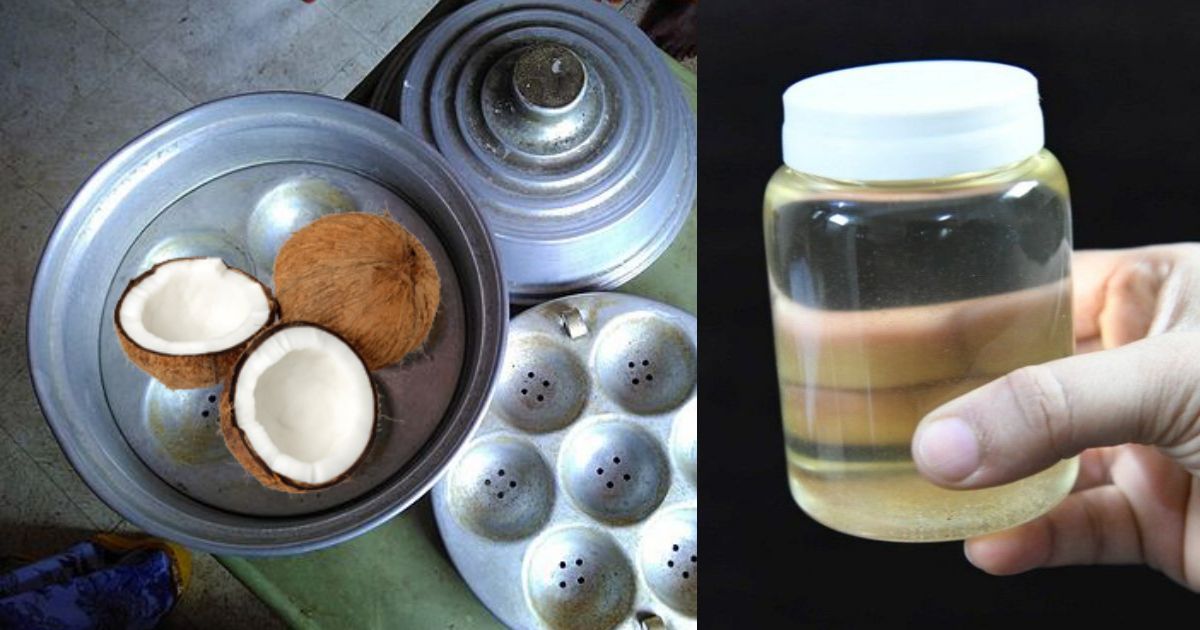 Coconut Oil Making Using Idli Pot