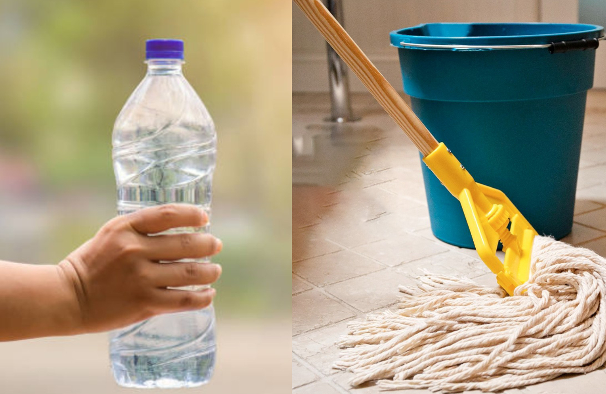 Making Mop Using Plastic Bottle