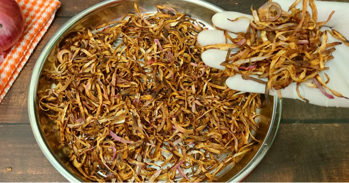 Tips To Make Fried Onion Without Oil